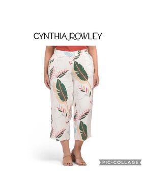 Cynthia Rowley Leaf Print Maxi Skirt - Multicolor